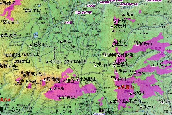 小浅間山からのスカイツリー遠望（136.7ｋｍ）_c0043361_940896.jpg