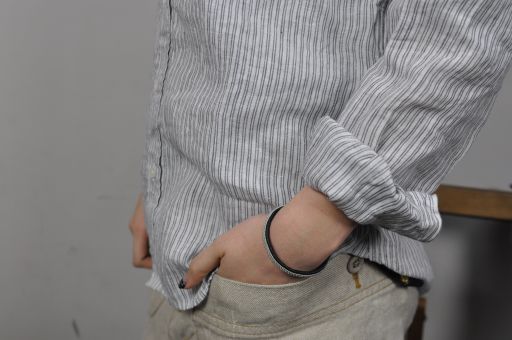 stripe　＆　linen　　。_b0110582_20153117.jpg