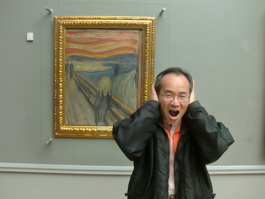 ムンクの「叫び」　The Scream == ムンク美術館、オスロ国立美術館_d0085401_18511631.jpg
