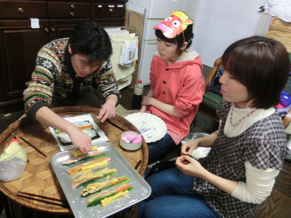 good!豆まき&恵方巻き♪_a0080406_17192288.jpg