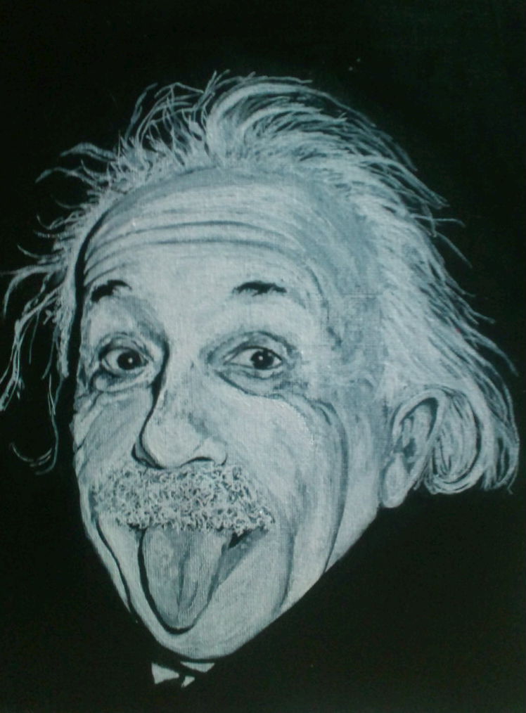 Albert Einstein 20cm×30cm_e0200973_854249.jpg