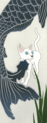 「ミヤケマイ新作版画展 平成版・新七節句 七日の猫」_a0138976_1852529.jpg