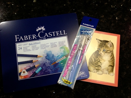 FABER-CASTELL（ アートグリップ水彩色鉛筆）　24色_e0169999_1472237.jpg