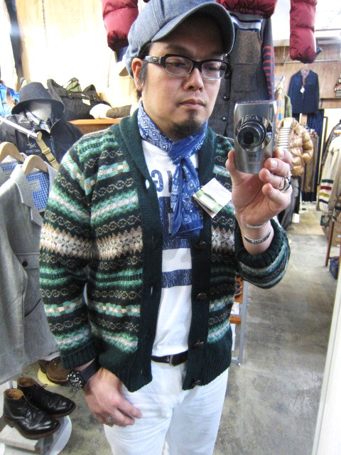 OLD DURBY ･･･ フェアアイル柄 Light KNIT CARDIGN！★！(訂正版)_d0152280_2595461.jpg