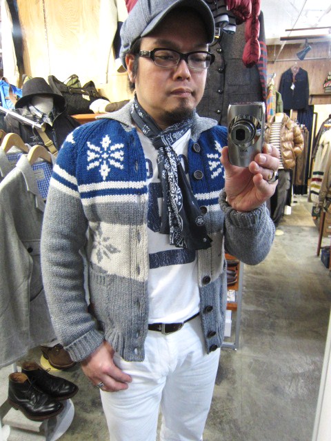 OLD DURBY ･･･ フェアアイル柄 Light KNIT CARDIGN！★！(訂正版)_d0152280_333152.jpg