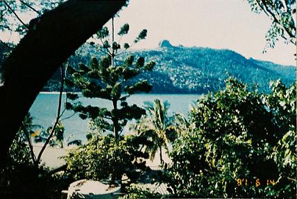 1991 9 17 ジンバブエ カリバ湖より 両親へ 写真葉書 リュックサッカーでいこう