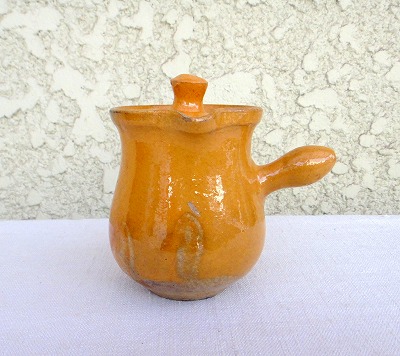 仏蘭西 黄釉 鉢 フランス アンティーク ブロカント 古道具 黄釉の陶器 : フランス古道具 | 南仏の納屋