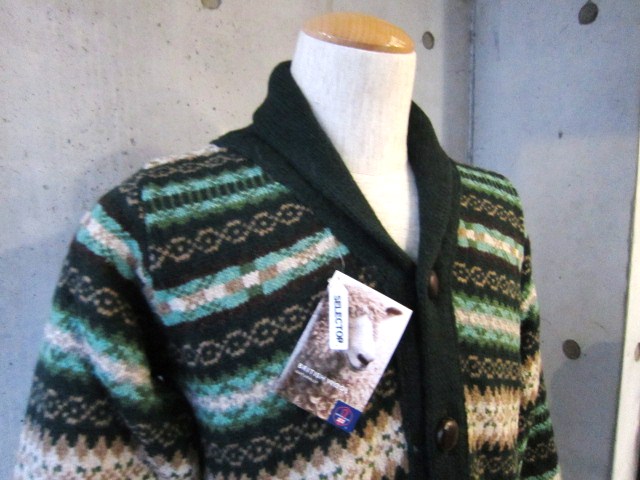 OLD DURBY ・・・ フェアアイル柄 Light KNIT CARDIGN!★!(訂正版)_d0152280_12312066.jpg