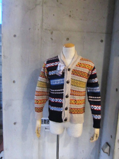 OLD DURBY ･･･ フェアアイル柄 Light KNIT CARDIGN！★！(訂正版)_d0152280_12331943.jpg