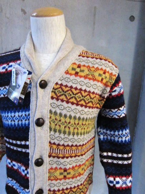OLD DURBY ･･･ フェアアイル柄 Light KNIT CARDIGN！★！(訂正版)_d0152280_1233788.jpg