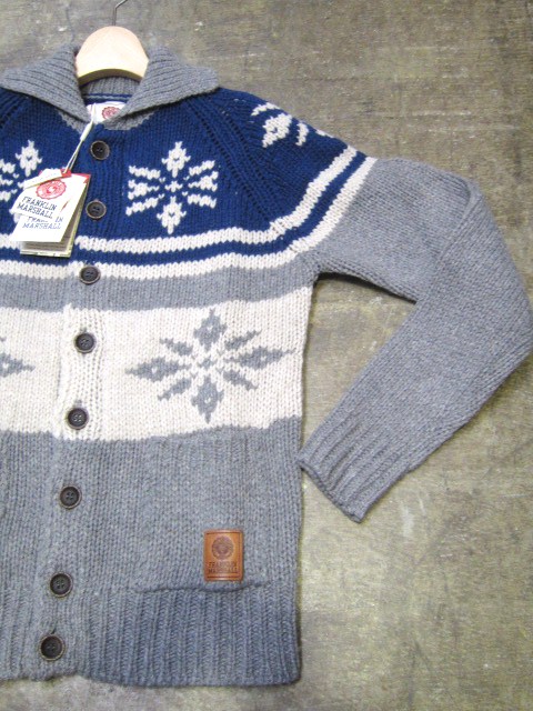OLD DURBY ・・・ フェアアイル柄 Light KNIT CARDIGN!★!(訂正版)_d0152280_12455630.jpg