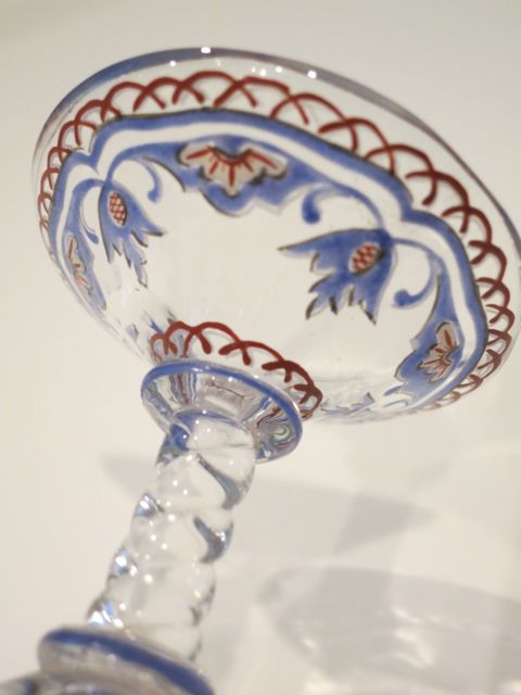 ”Emile Galle”エミール・ガレ  Enamel Glass_c0108595_4591434.jpg