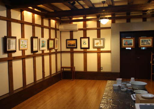 第一回・蔵織 日本画塾作品展が始まりました。_d0178448_16403088.jpg