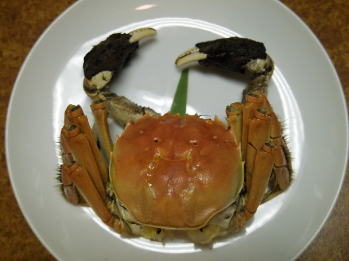 なぜか上海蟹_e0082981_22554850.jpg