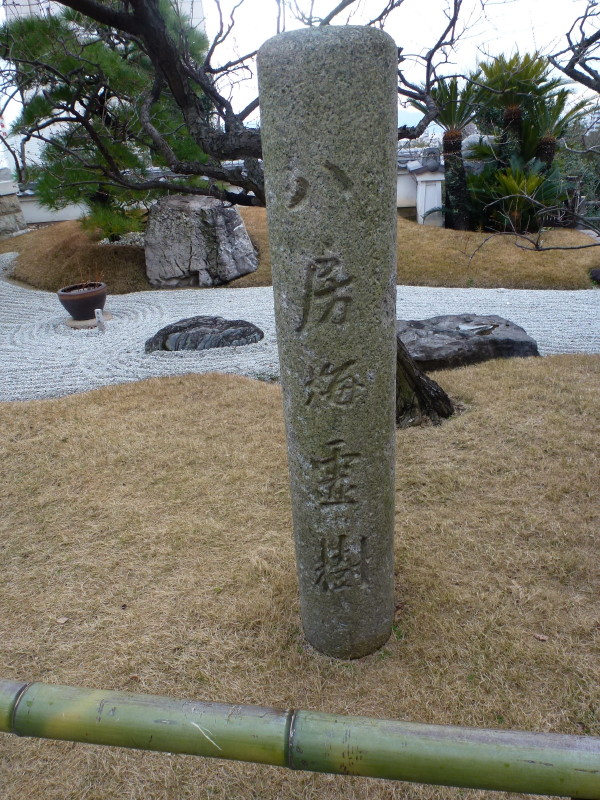 明石の偉人 橋本海関先生の墓と海関先生揮毫の石碑_b0118987_17243659.jpg