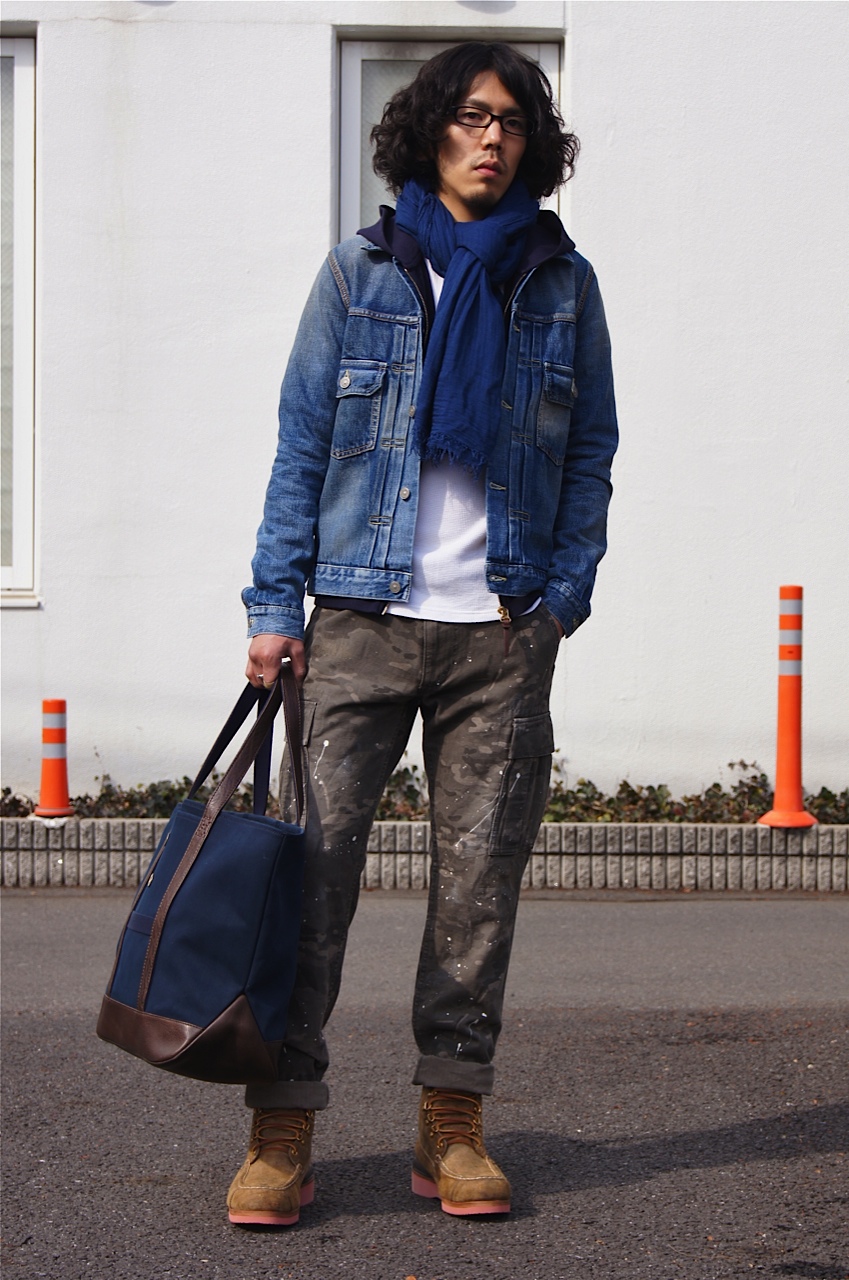 visvimのデニムジャケット-