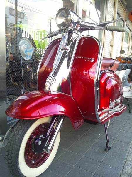 1961 Lambretta 175 TV2  バーガンディ！_f0123137_1315540.jpg