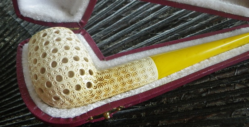 海泡石のパイプ