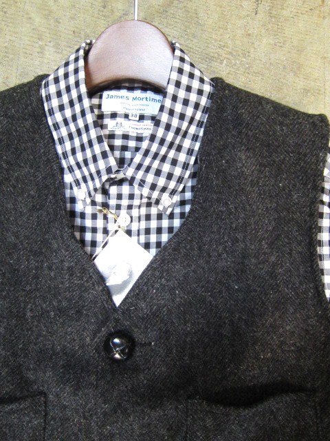 Johnson 別注Tweed VEST!★! 発射~♪ 最高です~♪♪_d0152280_20581625.jpg