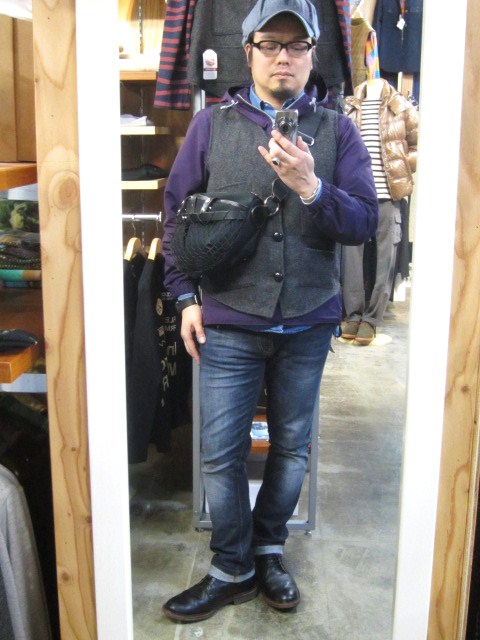 Johnson 別注Tweed VEST!★! 発射~♪ 最高です~♪♪_d0152280_210182.jpg
