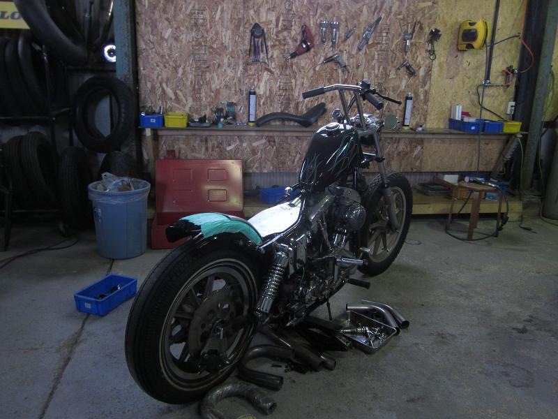 ショベルヘッド　フットコントロール ミッドハイフットコントロールは既製品が無い⁉ | (有)遠藤自動車サービス