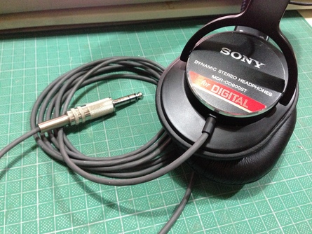 SONY MDR-CD900STのリケーブリング バランス化 : ピンボケ日記２