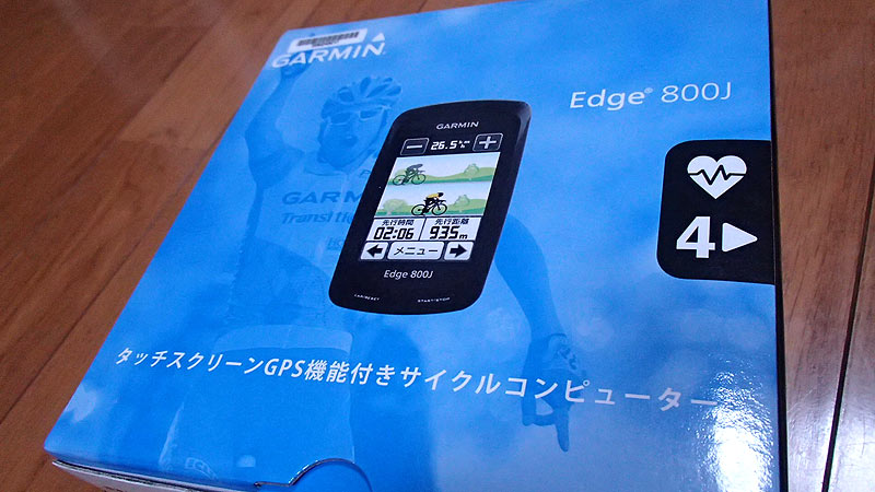 GARMIN - 新品GARMIN ガーミン　サイクルコンピューター 800J ブルー Edge 800 | 販売終了 | Garmin 日本