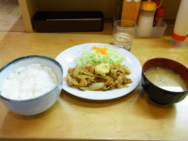しょうが焼き専門店(笑姜や 江古田)_b0287241_8481079.jpg