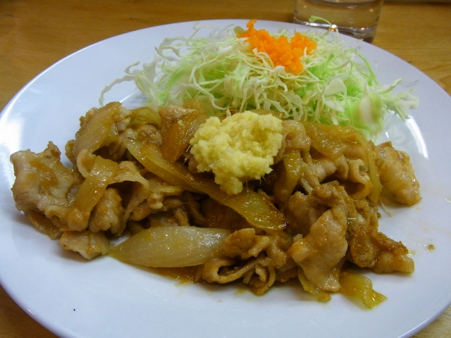 しょうが焼き専門店(笑姜や 江古田)_b0287241_850121.jpg