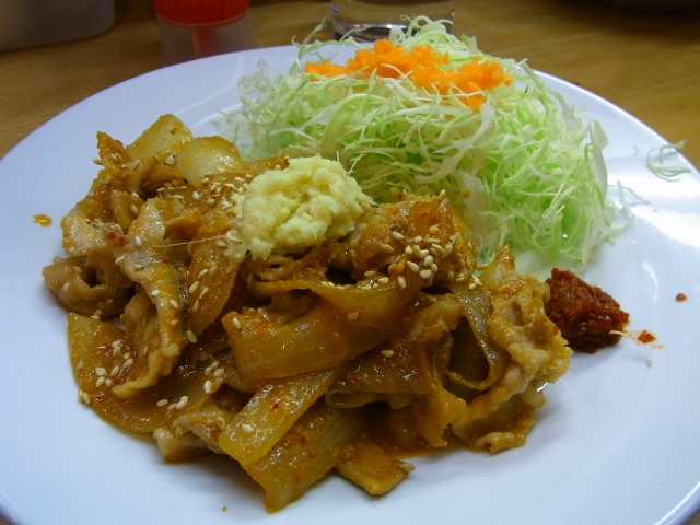 しょうが焼き専門店(笑姜や 江古田)_b0287241_8511364.jpg