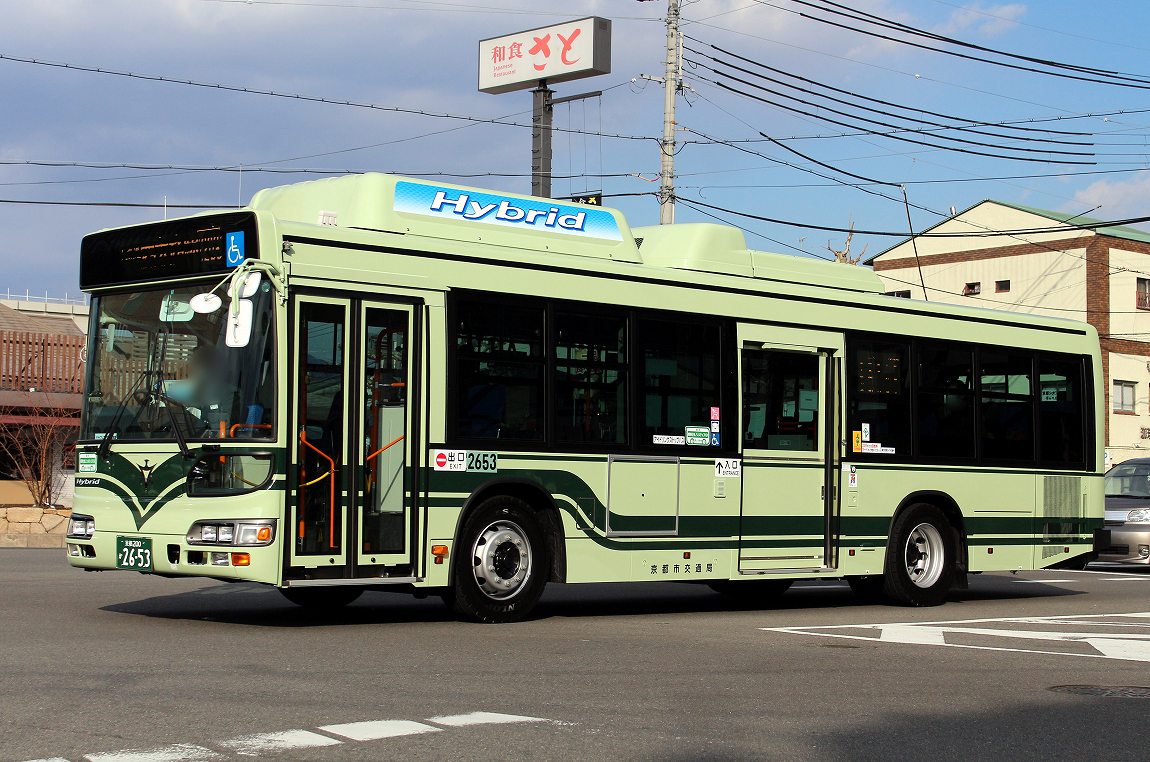 京都市バス 2653＆2654 : バス三昧
