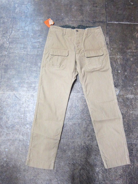 Kato ・・・ 久々にHIT!の予感のKato BUSH PANTS!★!(NEWカラー)_d0152280_0283126.jpg