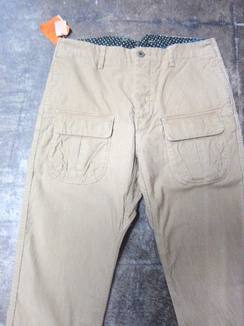 Kato ・・・ 久々にHIT!の予感のKato BUSH PANTS!★!(NEWカラー)_d0152280_0283938.jpg