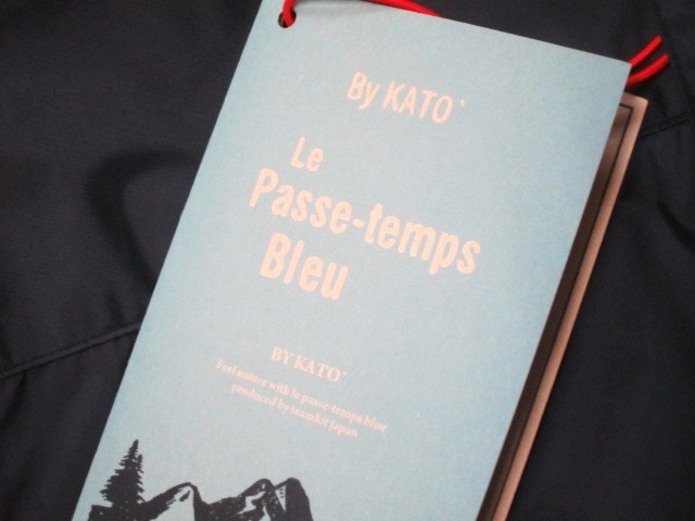 Kato ･･･ Le Passe Temps Bleu　BL NYLON Mt. PARKA JKT！★！_d0152280_4524943.jpg