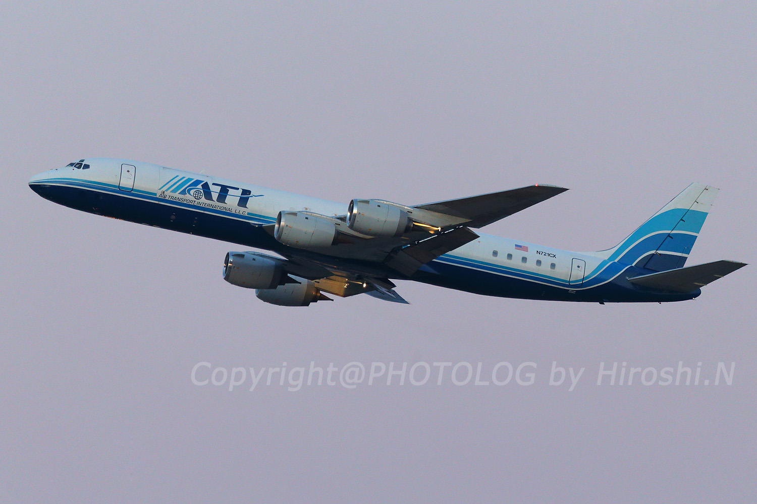 2013/2/11 Mon. Yokota Air Base -ATI DC-8-72CF N721CX -_b0183406_18485492.jpg