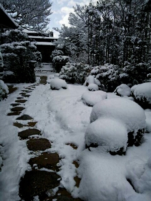 雪景色の大原③ 実光院_d0277422_9374563.jpg