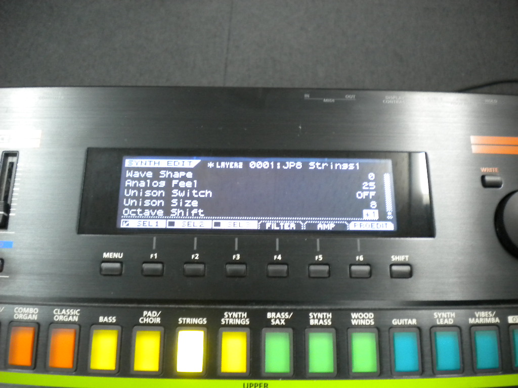Roland JUPITER-50試奏記 : 風流音色まねゑもん