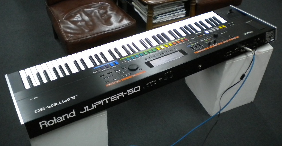 Roland JUPITER-50試奏記 : 風流音色まねゑもん Roland JUPITER-50試奏記 : 風流音色まねゑもん