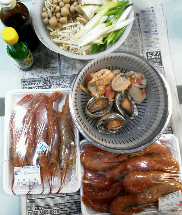 海鮮鉄板焼きから 〆は 気ままな食いしん坊日記２