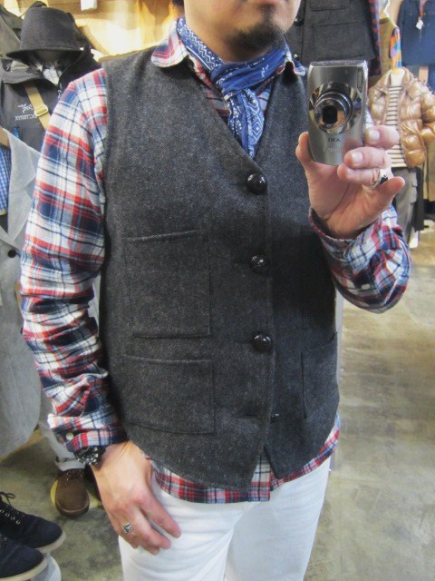 春に合う3つ星的な CHECK SHIRTS ~★☆★ By National Anthem_d0152280_15384634.jpg