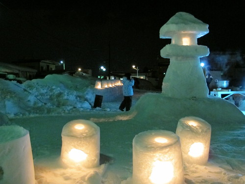 上杉雪灯篭まつりの松岬公園、２月９日（９）_c0075701_23272120.jpg