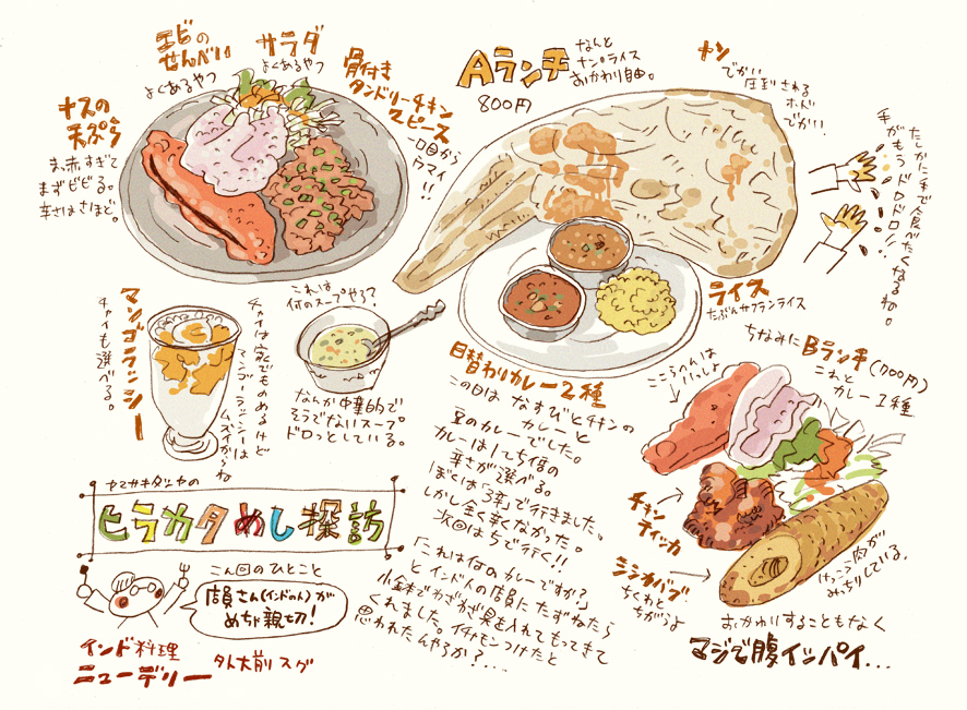 ヒラカタめし探訪 ニューデリー_e0022403_16205615.jpg
