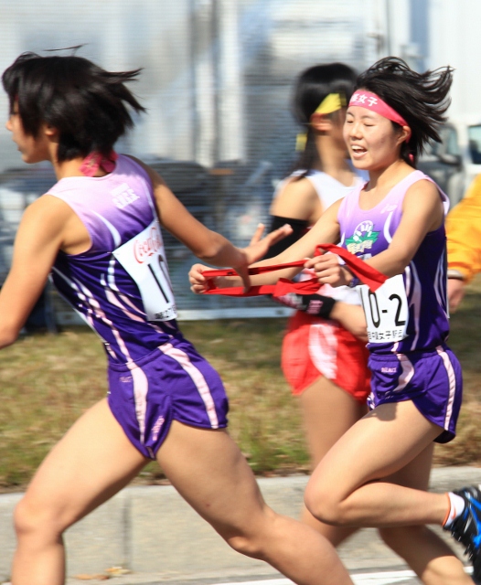 駅伝 タスキ渡し ファインダーの向こうに素晴らしい世界が