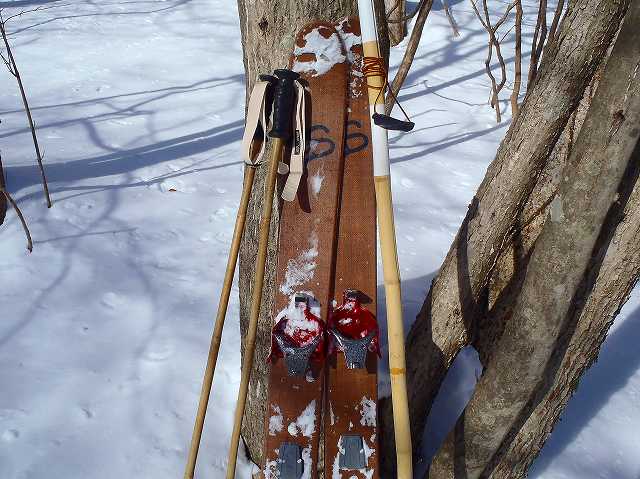 Soul Polesと自作の竹製シングルポール : 鴫内野外道具製作所