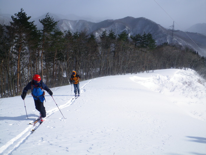 北蔵王 茶畑尾根から水無沢滑降 ～ ２０１３年２月９日_f0170180_23531454.jpg