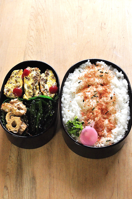 いんげん胡麻和え弁当_b0171098_8274257.jpg