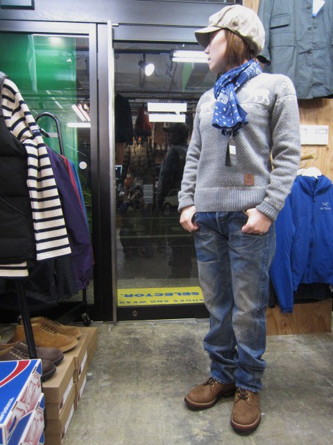 FRANKLIN MARSHALL ・・・ 今時期、Light KNIT なCRUE は・・・こう着る!★?_d0152280_16242758.jpg