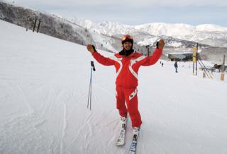 スキースポーツの魅力の一つが現役のトップスキーヤ達のレッスンをシーズン中に...._b0194185_2247322.jpg