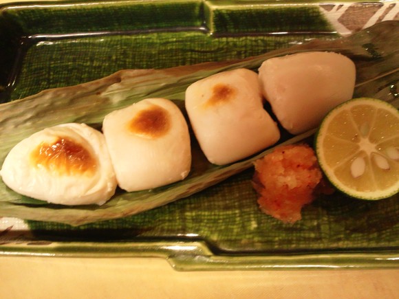 とらふぐの白子焼き_b0162386_19165743.jpg