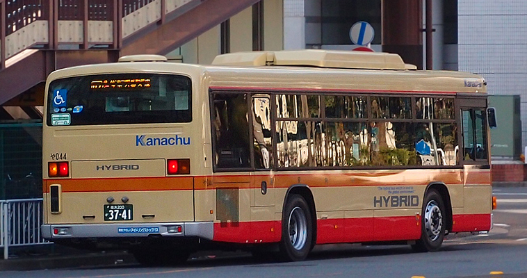 神奈川中央交通 QQG-LV234L3 : 研究所第二車庫